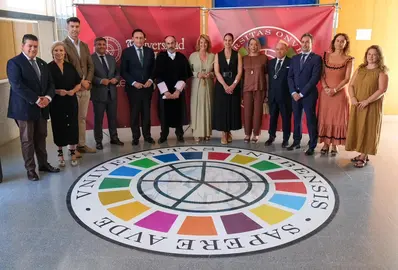 Investidura de José Rodríguez en la UHU.