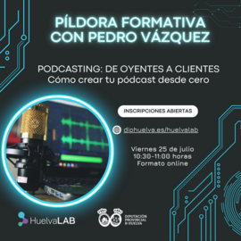 Píldora formativa con Pedro Vázquez.