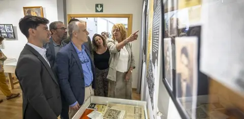 Exposición Jesús Hermida. / Fotografía: Ayuntamiento de Huelva.