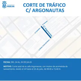 Imagen de la zona distribuida por el Ayuntamiento de Huelva