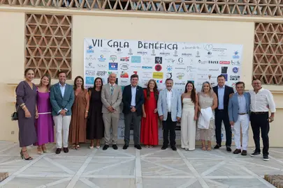 Gala por la AECC celebrada en Islantilla.