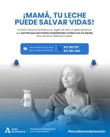 Campaña lanzada por el Hospital Juan Ramón Jiménez.