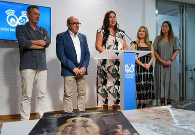 Presentación de la fiestas en honor a la Virgen del Valle Coronado / Fotografía: Diputación Provincial de Huelva.