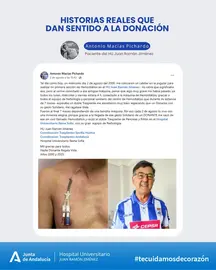 Antonio Macías Pichardo / Fotografía: Hospital Universitario Juan Ramon Jiménez.