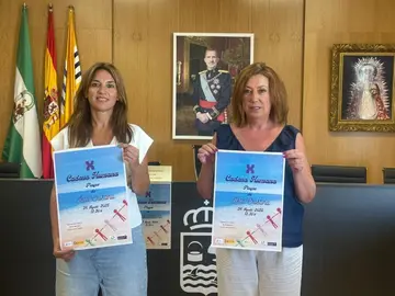 Cadena Humana contra la violencia machista / Fotografía: Ayuntamiento de Isla Cristina.