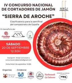 Concurso Cortadores Jamón / Fotografía: Ayuntamiento de Aroche