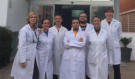 Investigadores onubenses y sevillanos / Fotografía: Junta de Andalucía.