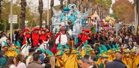 Cabalgata de Reyes de Huelva / Fotografía: Ayuntamiento de Huelva.
