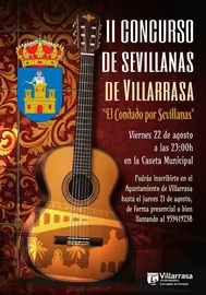 Cartel del concurso / Fotografía: Ayuntamiento de Villarrasa.
