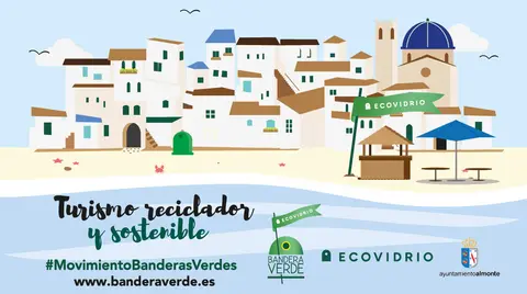 Bandera verde / Fotografía: Ayuntamiento de Almonte