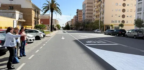 Señalización en Isla Chica / Fotografía: Ayuntamiento de Huelva.