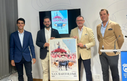 Presentación en la Diputación Provincial de las Fiestas de Beas en honor de San Bartolomé / Fotografía: Diputación Provincial.