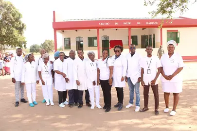 Centro de Salud en Mozambique / Fotografía: Diputación de Huelva.