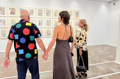 Exposición de Manuel Calvarro / Fotografía: Diputación Provincial.