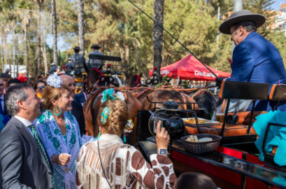 Un instante de una edición pasada de la Feria del Caballo.