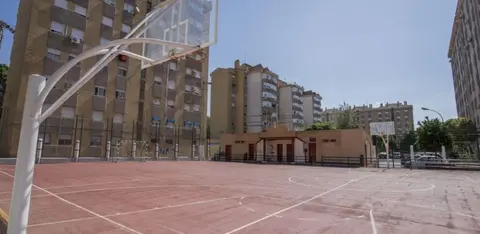 Pistas del polígono San Sebastián / Fotografía: Ayuntamiento de Huelva.