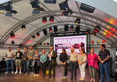 Destino Huelva promocionándose  en Alemania. / Fotografía: Diputación de Huelva.