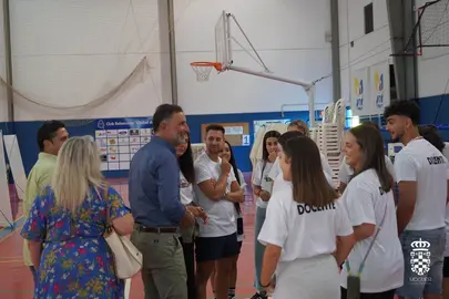 Acto de inauguración de Tecnotribu en Moguer. / Fotografía: Ayuntamiento de Moguer.