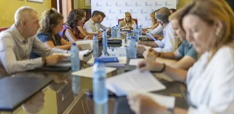 Junta de Gobierno. / Fotografía: Ayuntamiento de Huelva.