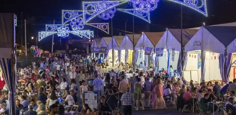 Ambiente en las fiestas de la Cinta de 2024 / Fotografía: Ayuntamiento de Huelva.