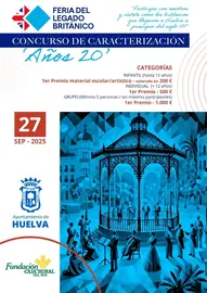 Concurso de caracterización / Fotografía: Ayuntamiento de Huelva.