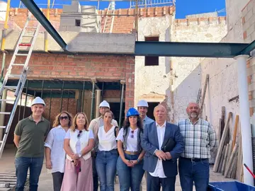 Visita a la casa de Blas Infante / Fotografía: Ayuntamiento de Isla Cristina.