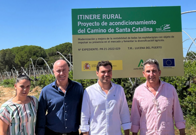 Plan Itínere llevado a cabo en Lucena del Puerto / Fotografía: Junta de Andalucía.