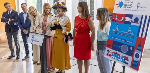 Presentación del Legado Británico. / Fotografía: Ayuntamiento de Huelva.