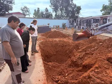 Fosa común en Riotinto / Fotografía: Ayuntamiento de Riotinto.