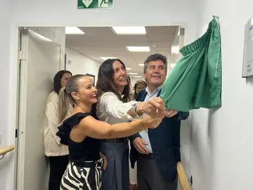 Inauguración de ña ampliación de la residencia de Aféale. / Fotografía: Ayuntamiento de Lepe.