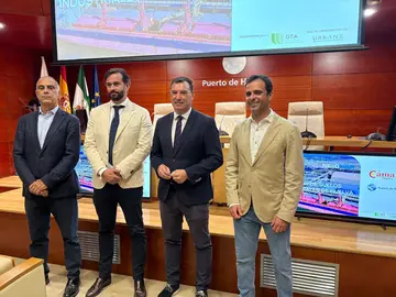 Acuerdo Puerto de Huelva-Cámara de Comercio. / Fotografía: Autoridad Portuaria de Huelva.