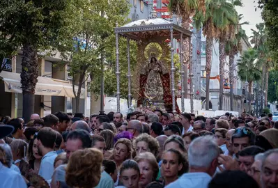 Imagen de la Virgen de Montemayor de Moguer en Huelva. / Fotografía: Diputación de Huelva.
