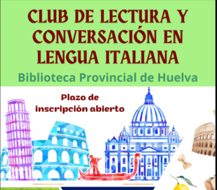 Club de lectura y conversación en italiano.