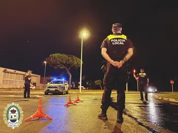 Policía local de Punta Umbría.