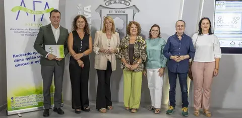 Presentación de actos del Día Mundial del Alzheimer. / Fotografía: Ayuntamiento de Huelva.
