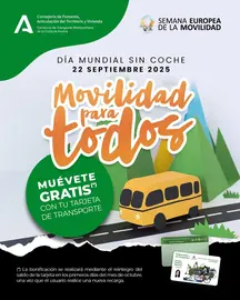 Día mundial sin coche.