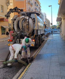 Limpieza Husillo Avenida Alemania