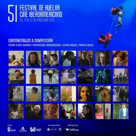 Cortometrajes que participan en el festival.