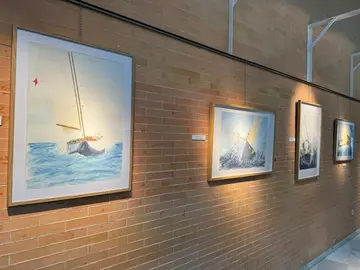 Exposición veleros.