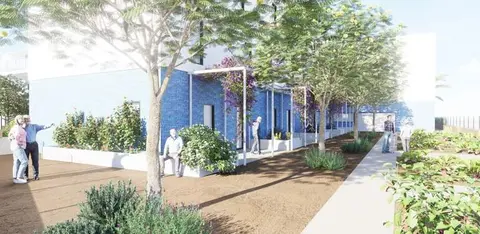 Nueva residencia de mayores de Huelva en el Ensanche Sur.