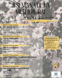 Semana de la mujer rural en Aroche.