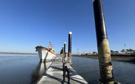 Nuevo pantalán pesquero.