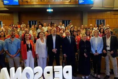Encuentro personas mayores en La Rábida.