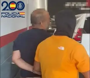 Momento de la detención.