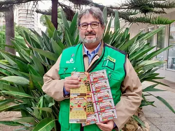 El vendedor Sebastián Martín.