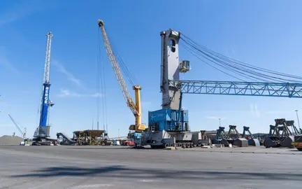 El Puerto de Huelva.