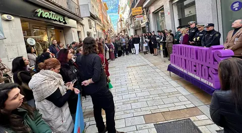 Acto por el 25N en la Subdelegación del Gobierno.