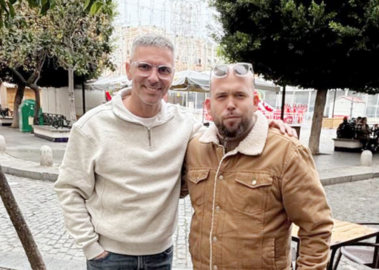 Iván Romero y Carlitos Pérez.