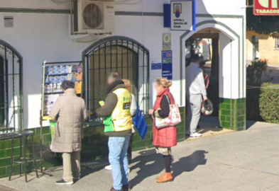 Administración de Ayamonte donde se vendió.