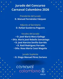 Jurado del Carnaval Colombino.